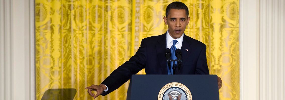 Obama präsentiert im Weißen Haus seine Vorstellungen für die nationale Sicherheit.