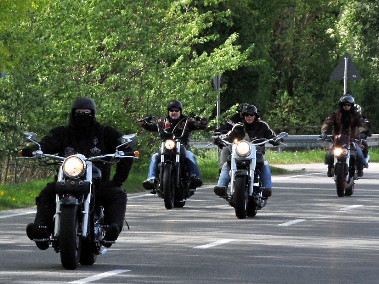 Auch für Motorradfahrer wäre das Wechselkennzeichen von Vorteil.