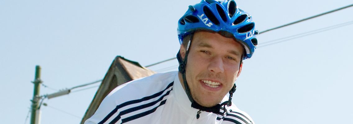 Er wird explodieren: Lukas Podolski.