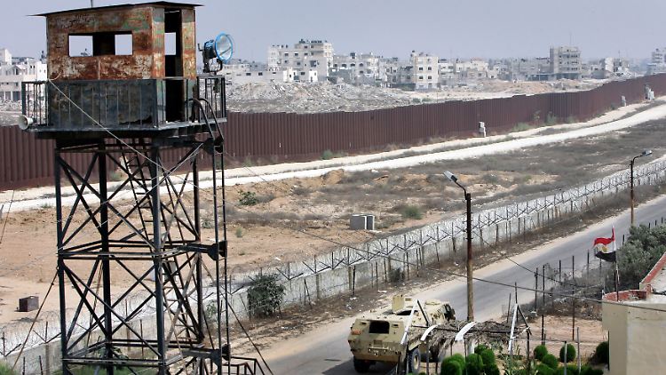 Die ägyptische Grenze zum Gazastreifen ist wieder offen für Palästinenser.