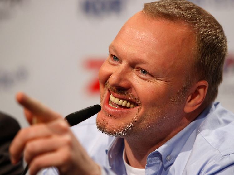 Findet sich super im Moment, kann man auch verstehen, sollte er aber auch nicht übertreiben: Stefan Raab.