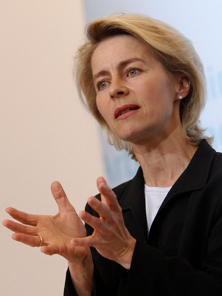 Obwohl sie nicht muss, will sie einen Beitrag leisten: Ursula von der Leyen.