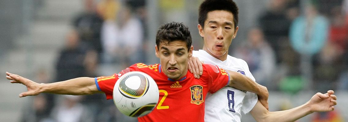 Jesus Navas besiegelte in der 84. Minute Spaniens Sieg.