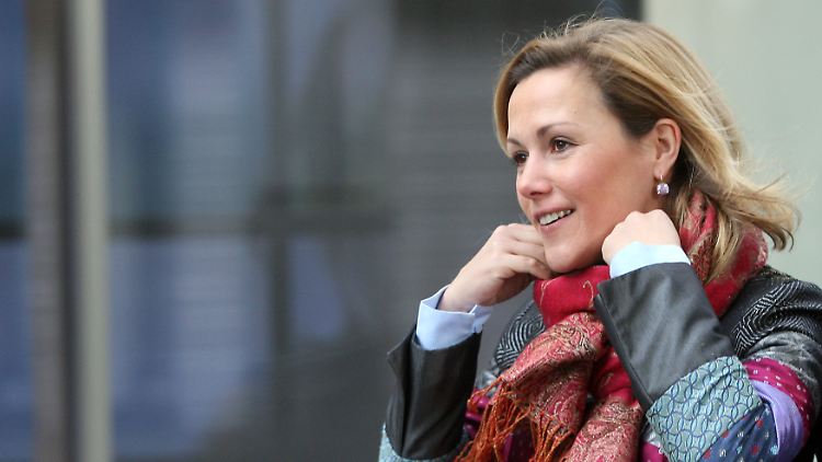 Stets geschmackvoll gekleidet: Bettina Wulff.