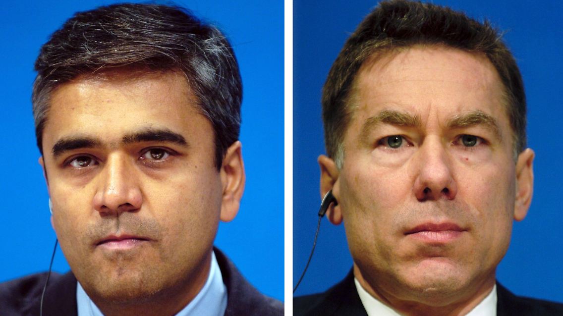 Übernimmt Anshu Jain Michael Cohrs' (rechts) Zuständigkeiten?