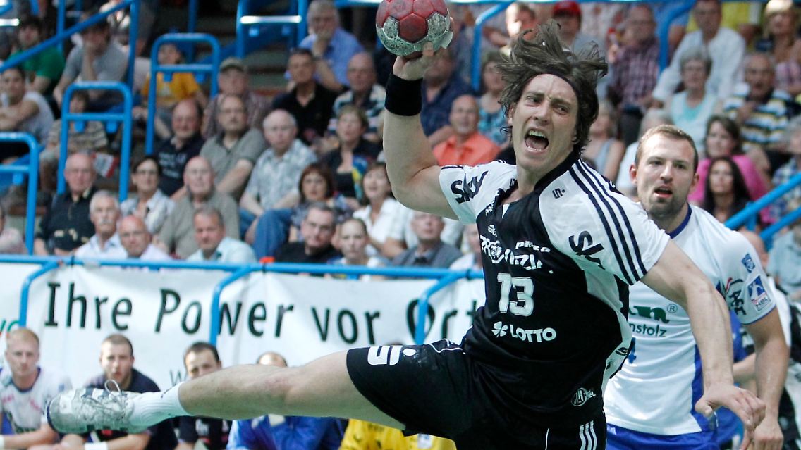 Ein Punkt Vorsprung genügt Marcus Ahlm und THW Kiel für den Titel.