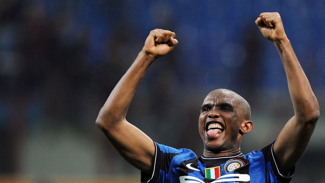 Erst den Champions-League-Titel, dann die WM: Samuel Eto'o ist Kameruns Kapitän.