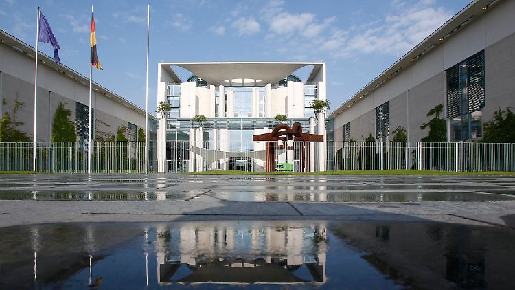 Das Bundeskanzleramt in Berlin.