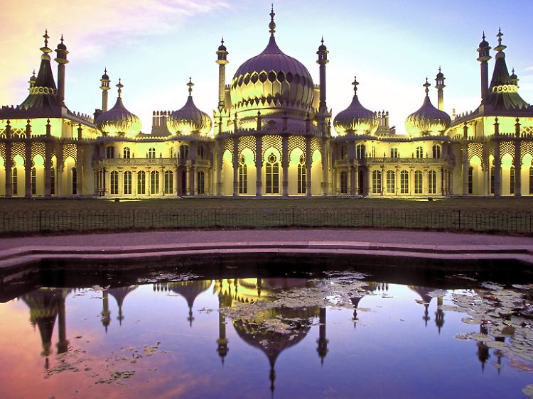 Keimzelle des Ruhms: Der Royal Pavilion von König Georg IV. machte Brighton am Ende des 18. Jahrhunderts beinahe über Nacht berühmt.