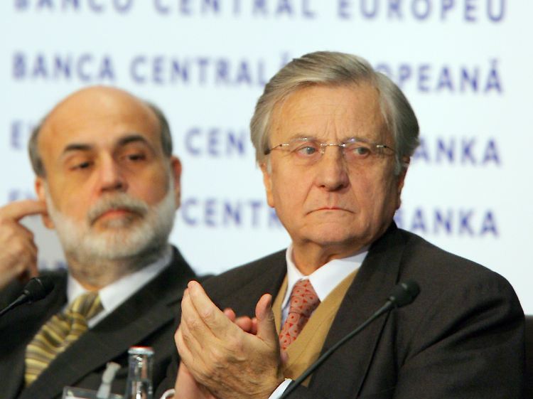 Zwei Namen, zwei Währungsräume, gewaltige Verantwortung: Ben Bernanke und Jean-Claude Trichet (v.l., Archivbild).