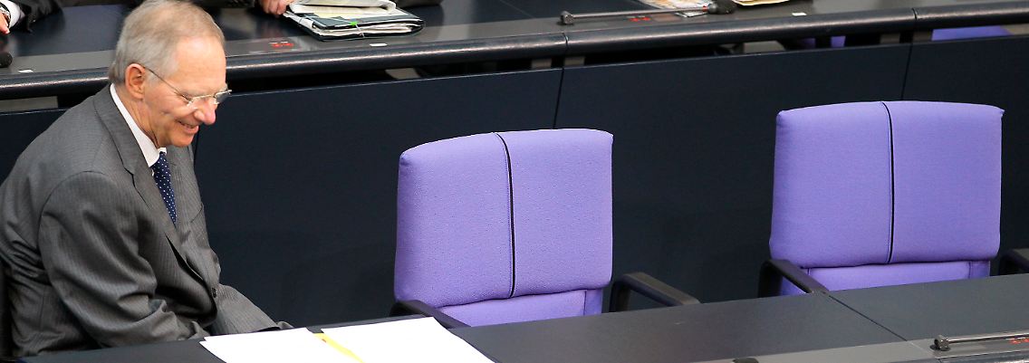 Schäuble will auch nicht länger zu Steuersenkungen befragt werden.