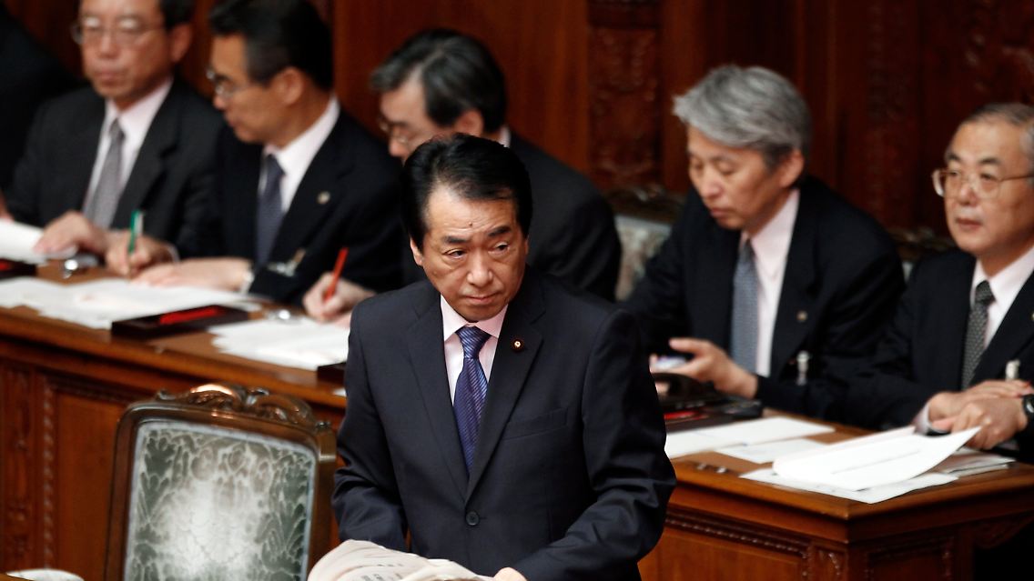 Naoto Kan und seine Regierung müssen dicke Bretter bohren.