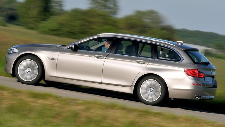Künftig wieder mit mehr Platz im Heck: der neue 5er Touring von BMW.