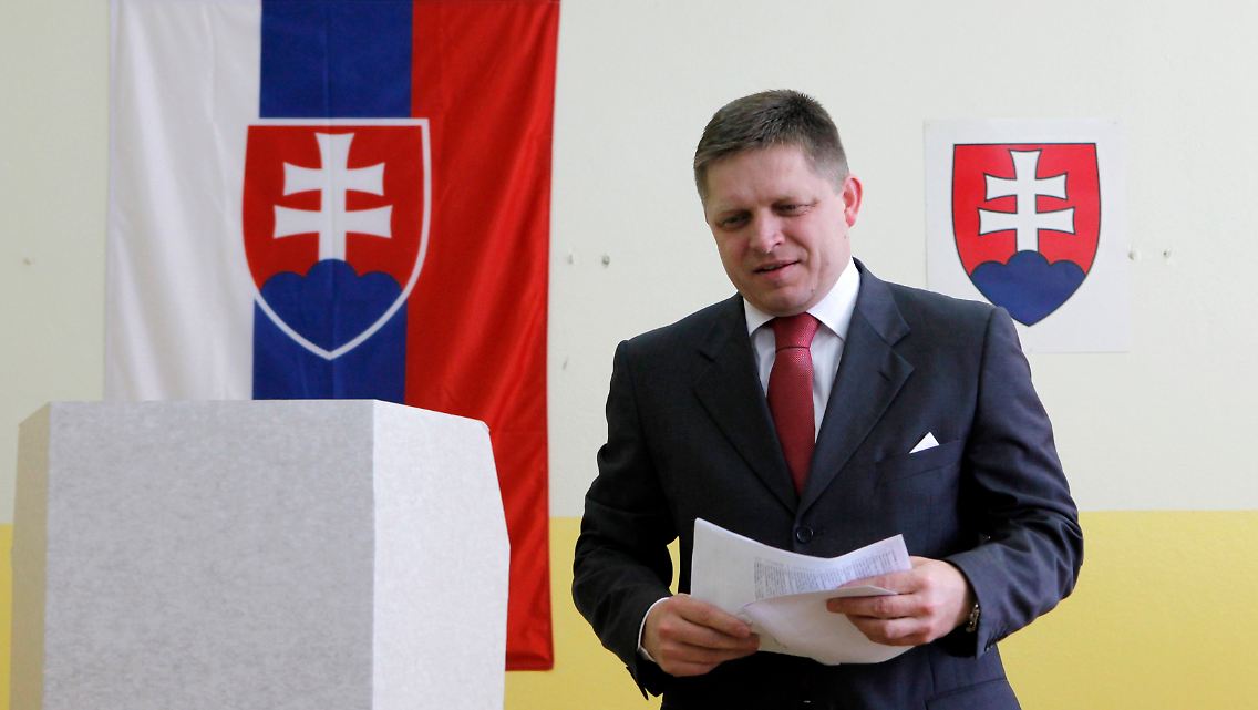 In Umfragen liegt die Partei des amtierenden Premierminister Robert Fico vorne.