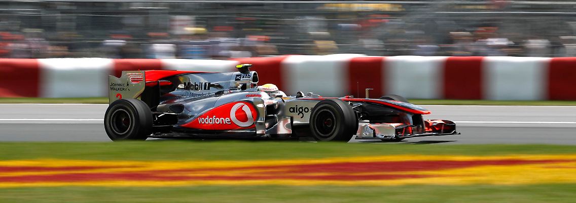 Schnell wie der Blitz: Lewis Hamilton.