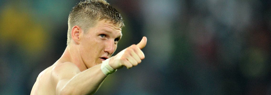 So ein Mann: Bastian Schweinsteiger.