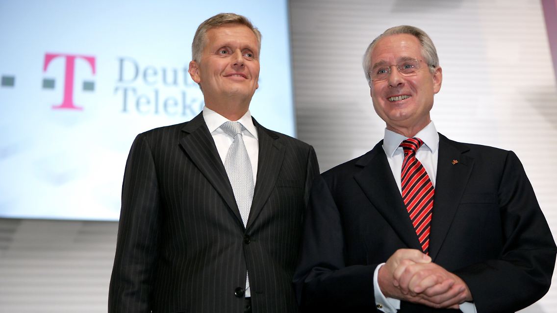 Kein Tatverdacht gegen Kai-Uwe Ricke (links) und Klaus Zumwinkel.