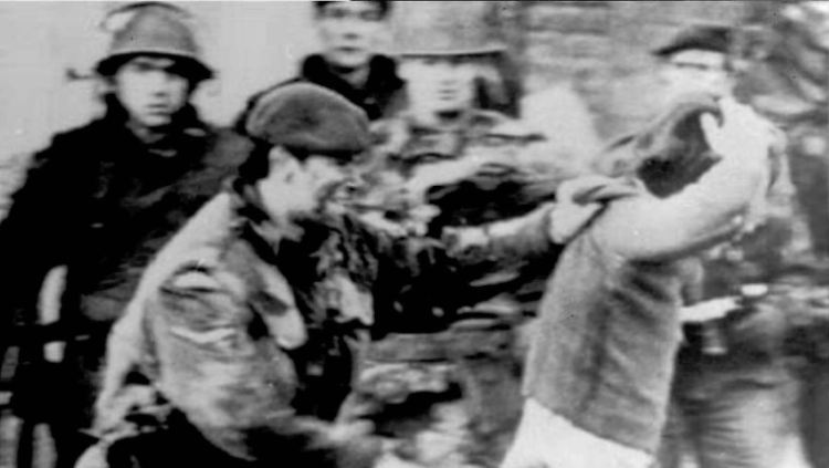 Londonderry am 30. Januar 1972.