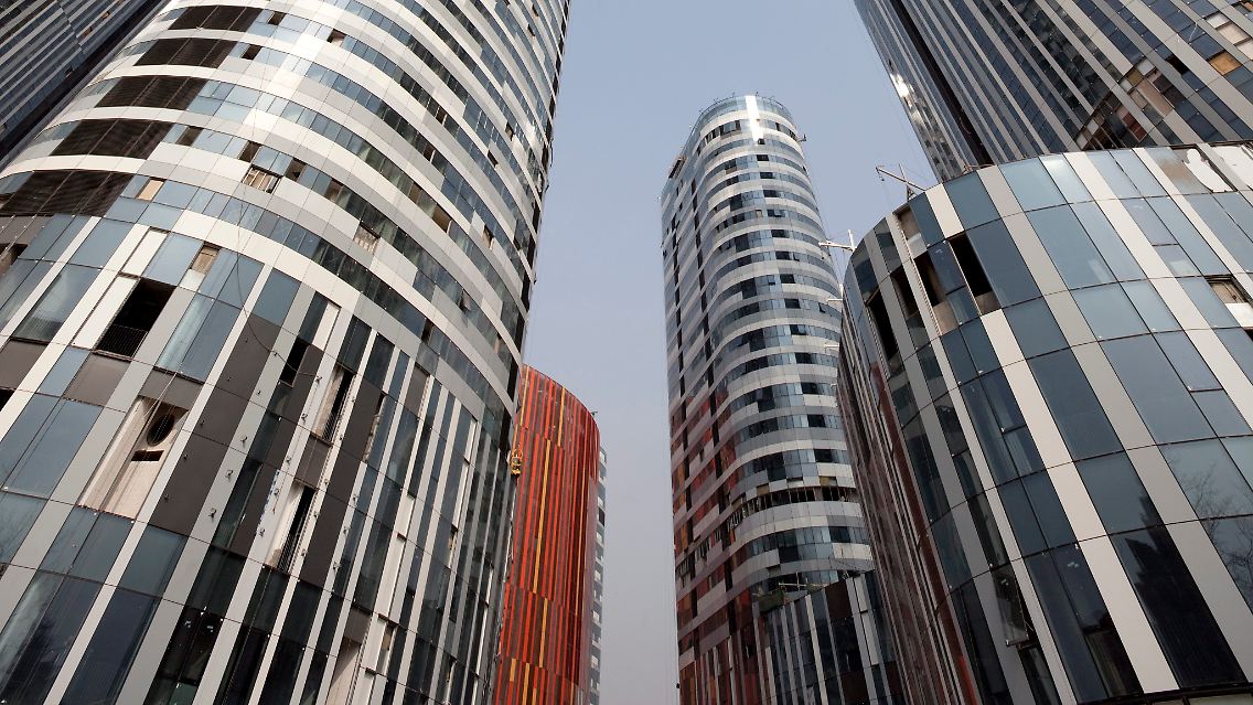 In China wächst die Furcht vor einem Platzen der Immobilienblase.