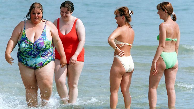 Die Wahrscheinlichkeit eines Sexpartners ist bei sehr fülligen Frauen um 29 Prozent geringer als bei normalgewichtigen.