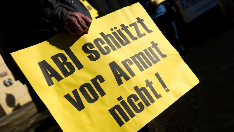 Bildung ist wichtig, aber kein Garant mehr für ein Berufsleben ohne Brüche.