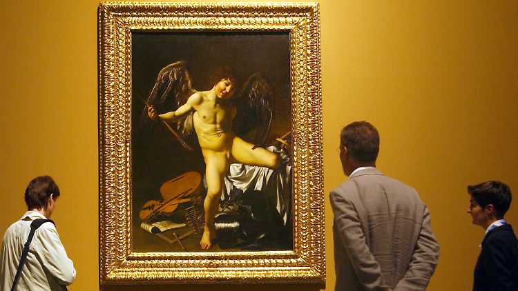 "Amor als Sieger" gehört zu den bekanntesten Bildern Caravaggios.
