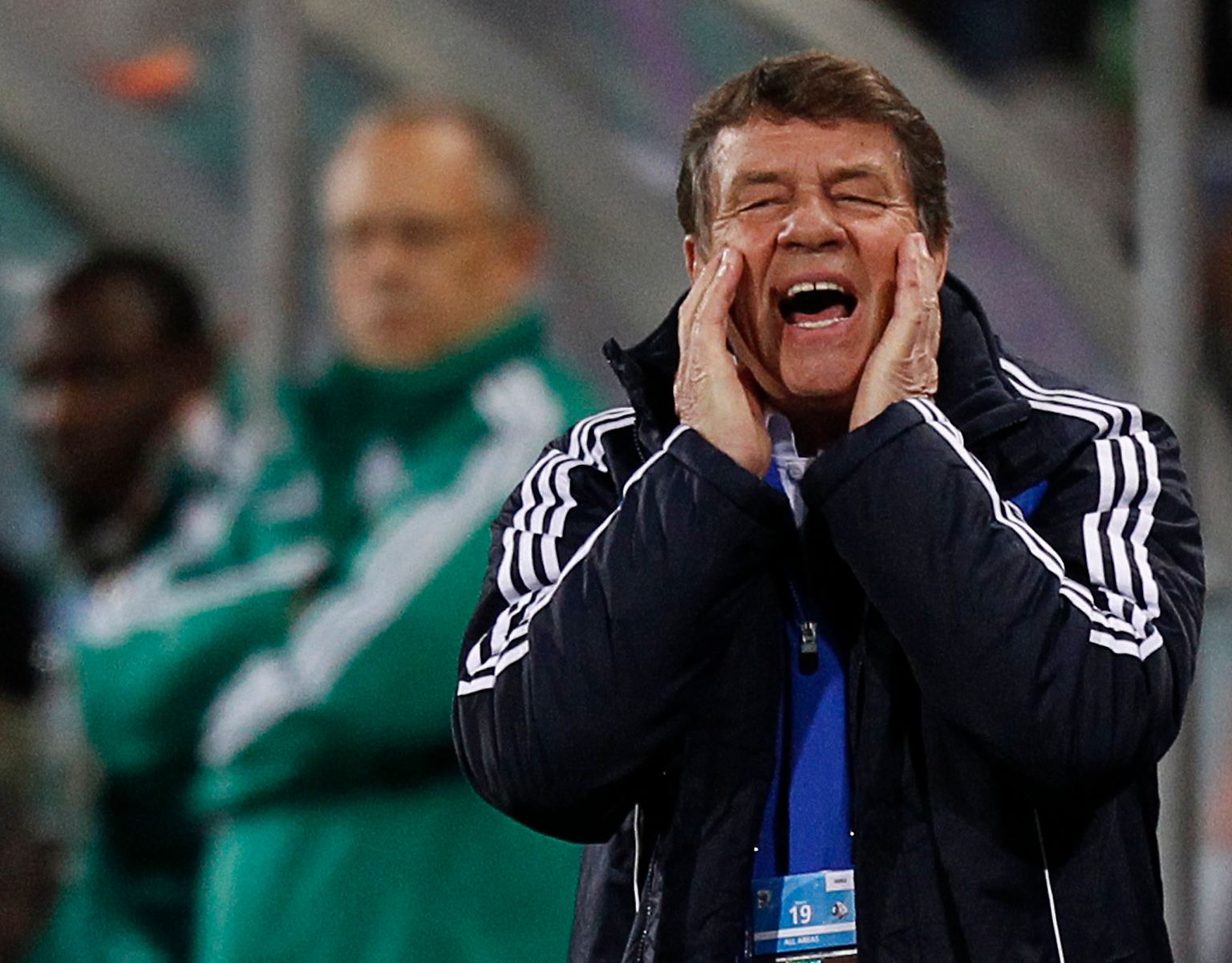 "Maurermeister" Otto Rehhagel hat Griechenland mit einem Sturmlauf zu den ersten WM-Toren und zum ersten WM-Sieg geführt.