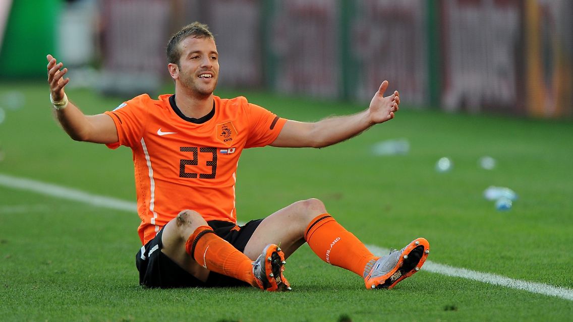 Glanzlos im Mittelfeld: Rafael van der Vaart.