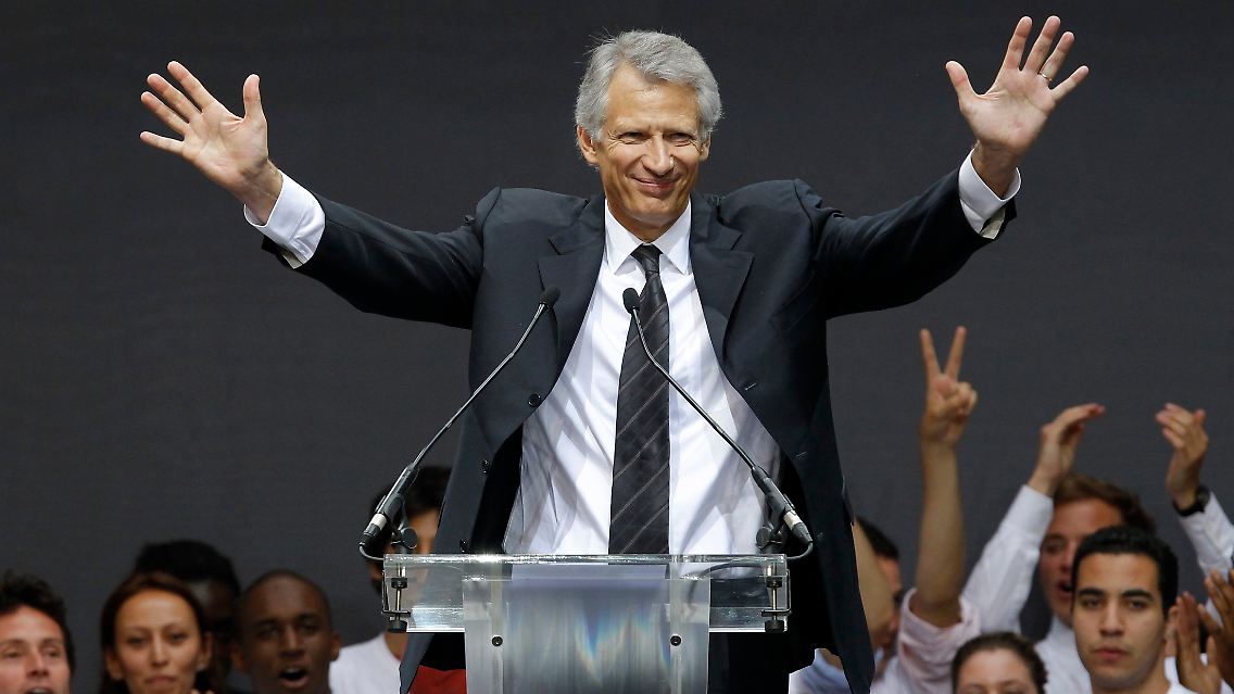 Villepin will sich gegen Sarkozy behaupten.