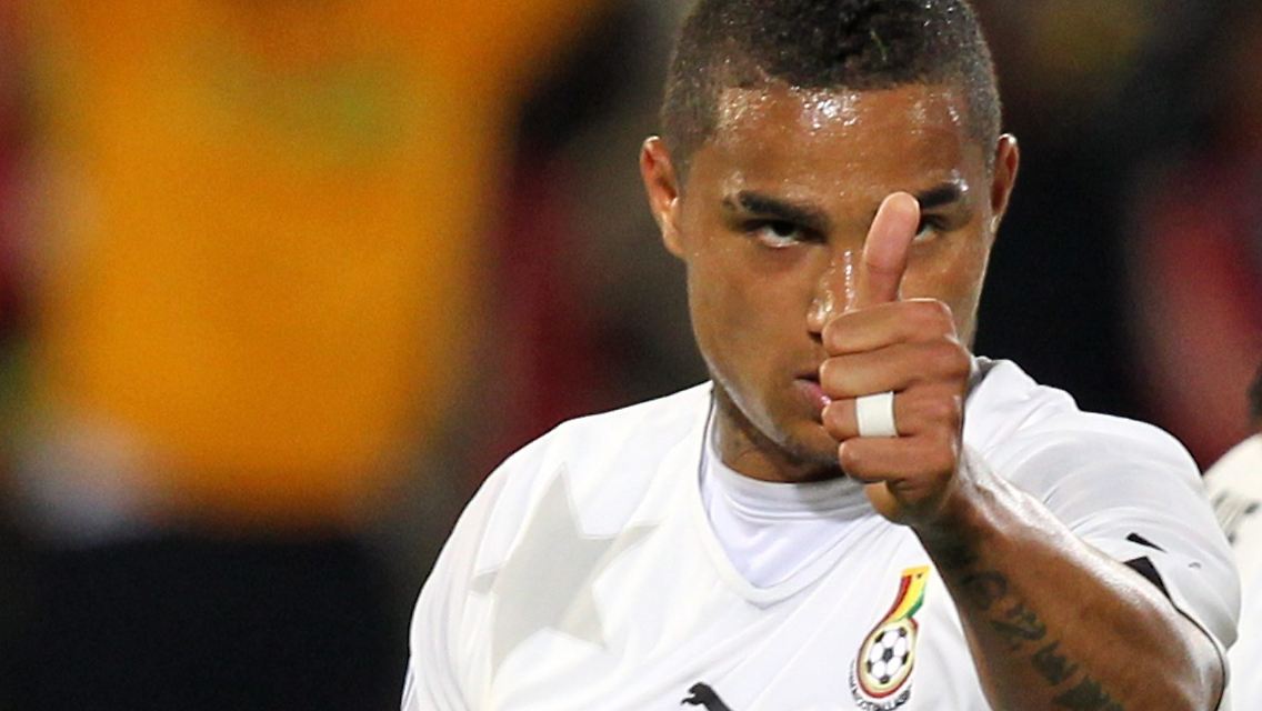 Daumen hoch vor dem letzten Gruppenspiel: Der gebürtige Berliner Kevin-Prince Boateng.
