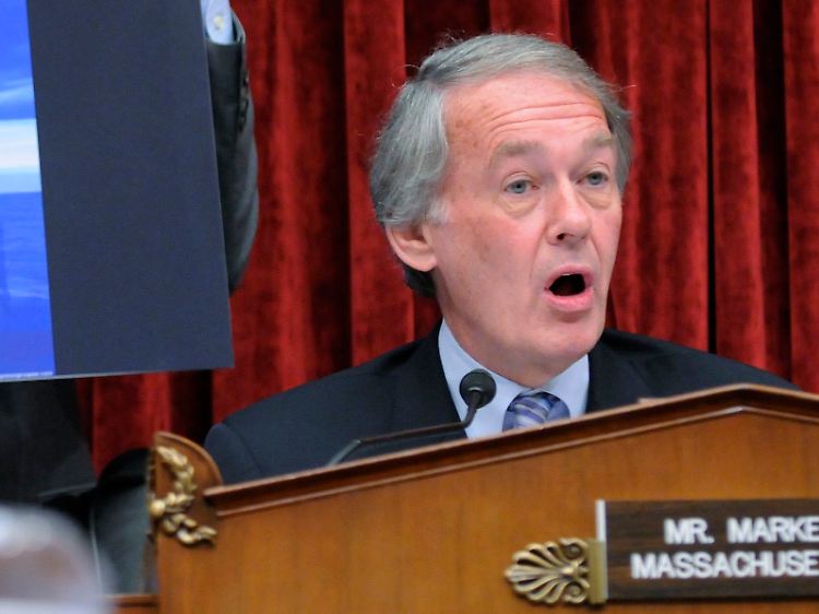 Edward Markey macht gegen BP mobil.