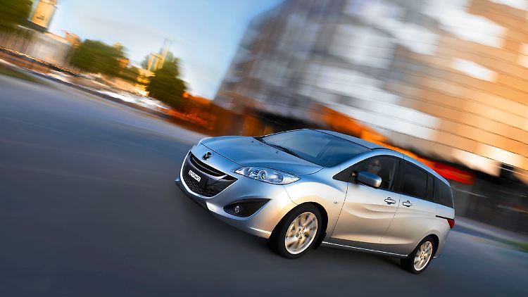 Der etwas andere Weg: Mazda sucht, sich mit frischem Design von der Masse der Kompakt-Vans abzusetzen.