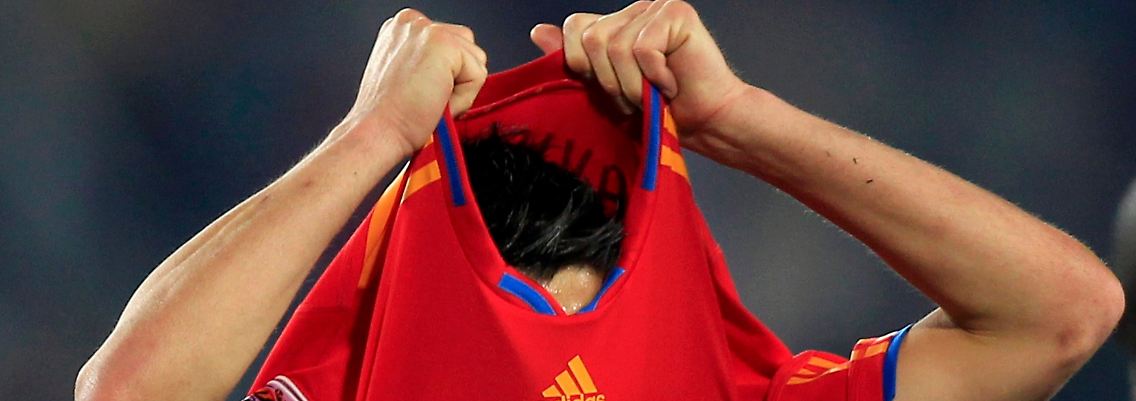 Es war sein Abend, so oder so: David Villa.