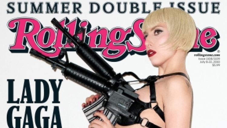 Piff Paff: Lady Gaga auf dem "Rolling Stone".