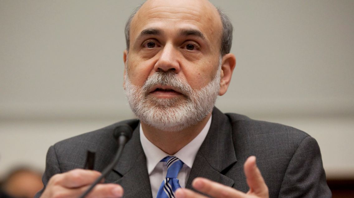 US-Notenbankchef Bernanke und die meisten übrigen Notenbanker im Offenmarktausschuss wollen keine strafferen geldpolitischen Zügel.