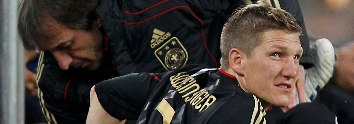 Probleme mit den Muskeln: Bastian Schweinsteiger.