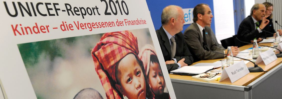 In Berlin wird der Unicef-Report 2010 vorgestellt.
