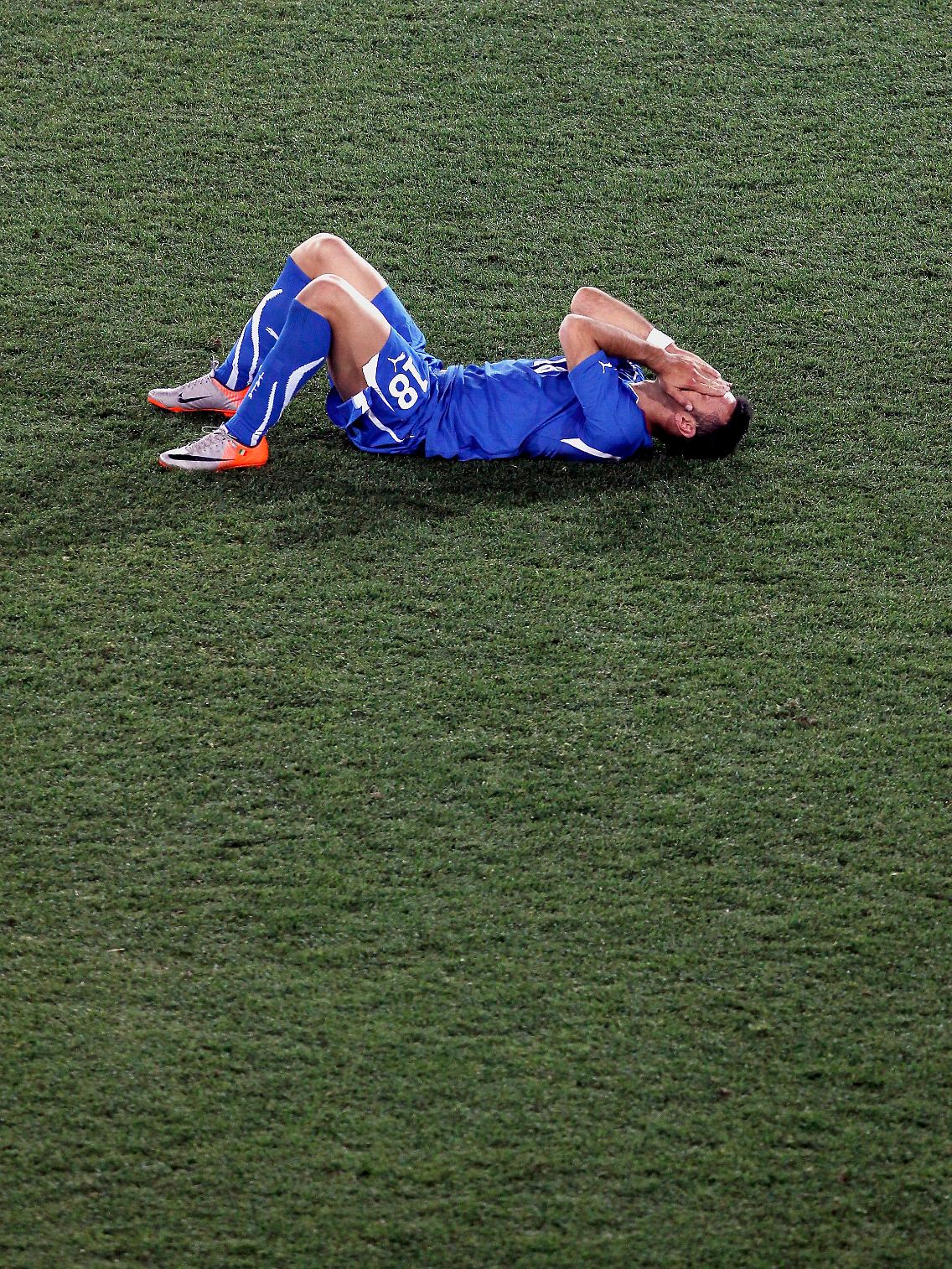 Fabio Quagliarella vergießt nach dem Aus bittere Tränen.