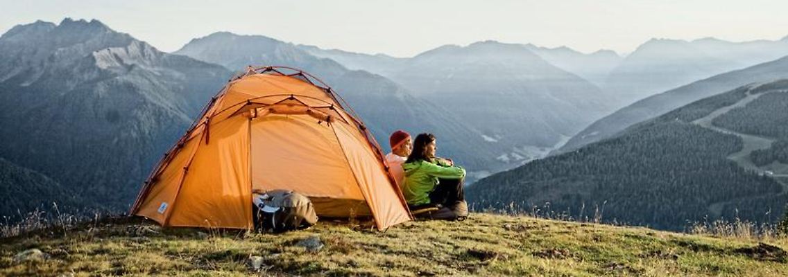In freier Wildbahn - hier gelten an ein Zelt andere Anforderungen als im heimischen Garten.