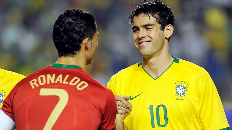 Das direkte Duell zwischen Kaka und Ronaldo fällt zwar aus, dennoch bietet das Spiel Brasilien gegen Portugal reichlich Zündstoff.