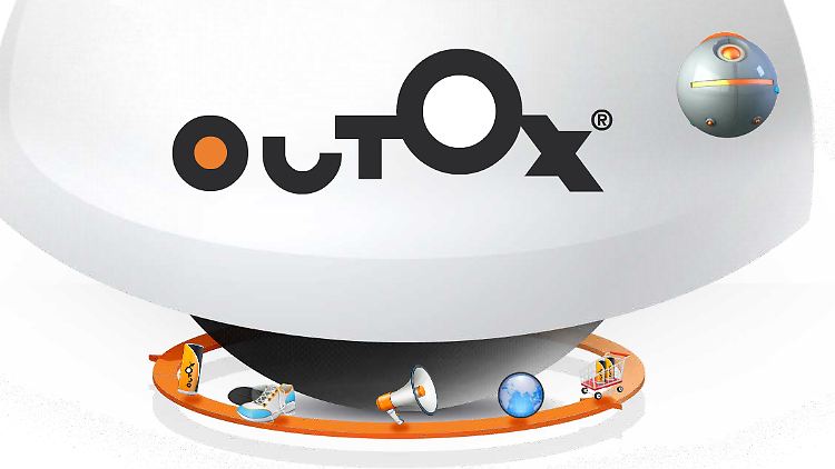 Die Homepage von "Outox" hat große Lücken.