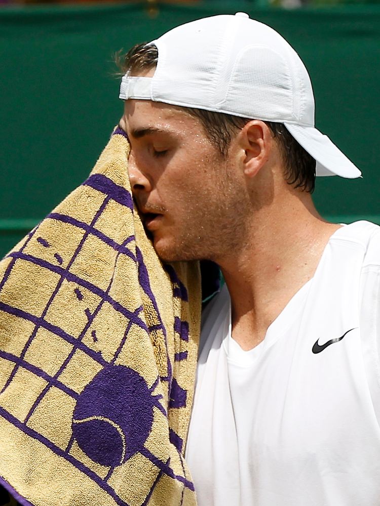 Aus in Wimbledon: Rekordmann John Isner.