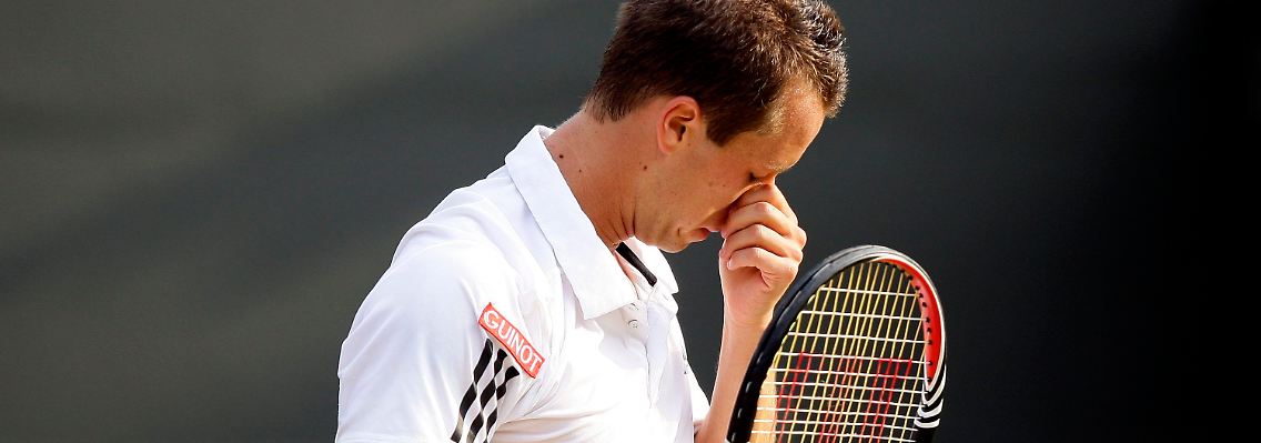 Philipp Kohlschreiber sagt tschüss.