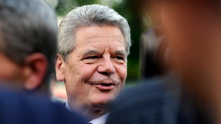 Joachim Gauck geht für Rot-Grün ins Rennen.