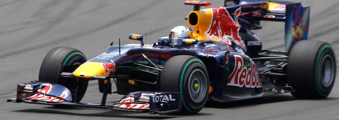 Schnellster in Valencia: Sebastian Vettel im Red Bull.
