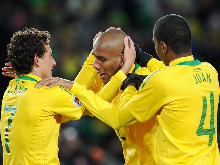 Durchstarten sieht anders aus: Noch konnten die Brasilianer nicht mit ihrem Zauberfußball überzeugen.