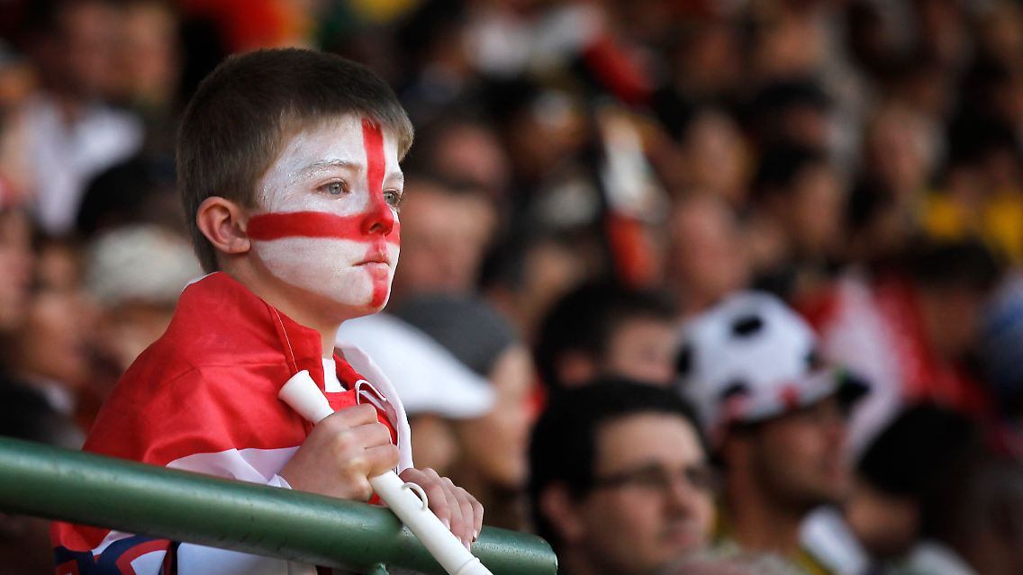 Haltung bewahren: Als England das bisher letzte Mal Weltmeister wurde, war er noch nicht geboren.