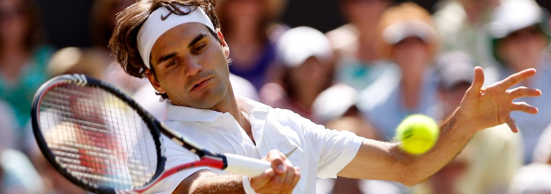 Pflichtsieg und weiter: Roger Federer.