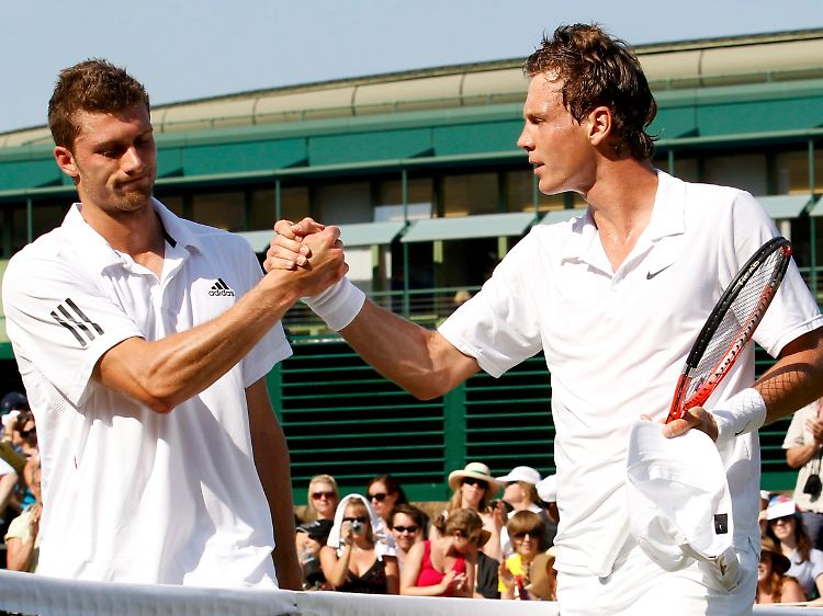 Zweiter Sieger gegen Tomas Berdych: Daniel Brands, 22-jähriger Tennisprofi aus Deutschland.