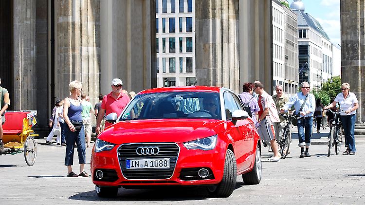 Im Gegensatz zu seinem Vorgänger, dem A2, ist der Audi A1 optisch schon ein Hingucker.